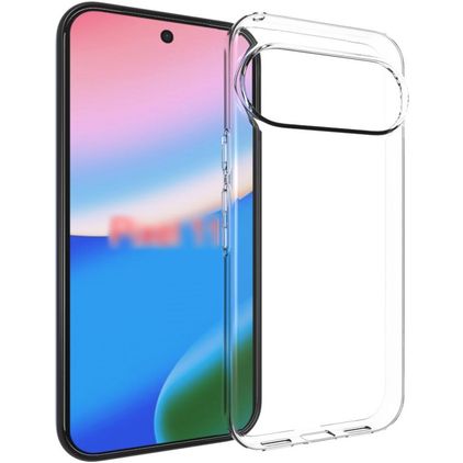 Mobigear Basics Durchsichtig Google Pixel 11 Hülle Flexibles TPU Backcover - Transparent