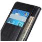 Mobigear Ranch OPPO A74 5G Hülle Klapphülle Geldbörse - Schwarz