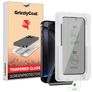 GrizzlyCoat AlignPro AntiSpy iPhone 16 Pro Max Panzerglas Displayschutz Privacy - Hüllenfreundlich + Montagerahmen