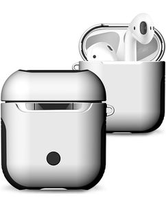 Mobigear Frosted Apple AirPods 2 Hardcase Hülle - Weiß