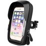 Mobigear Weather Shield Fahrradhalterung Lenkerhalterung Hülle Universal (max 17 cm x 9 cm) - Schwarz