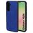 Mobiparts Classic Samsung Galaxy A56 MagSafe TPU / Kunstleder Backcover - Sapphire Blue