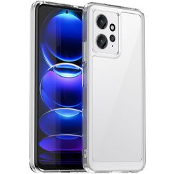 Mobigear Crystal Durchsichtig Xiaomi Redmi Note 12 Hülle Hardcase Backcover - Transparent