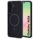 Mobiparts Slim Line Samsung Galaxy A56 MagSafe Hardcase Backcover - Onyx Black