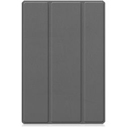 Mobigear Tri-Fold Gel Samsung Galaxy Tab A8 10.5 (2021) Hülle TPU,Kunstleder Klapphülle - Grau