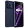Mobigear Groove Realme 9 Pro Plus Hülle Flexibles TPU Backcover - Blau