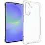 Mobigear Cushion Durchsichtig Samsung Galaxy A17 Hülle Flexibles TPU Backcover - Transparent