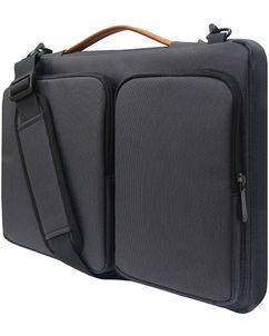 Mobigear Traveler Nylon Laptop Umhängetasche 13 - 14 Zoll Laptoptasche - Schwarz