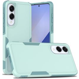 Mobigear Heavy Armor Samsung Galaxy S25 Edge Hülle Hardcase Backcover Stoßfest - Grün