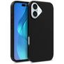 Mobigear Bio iPhone 16 Hülle Umweltfreundliches Backcover - Schwarz
