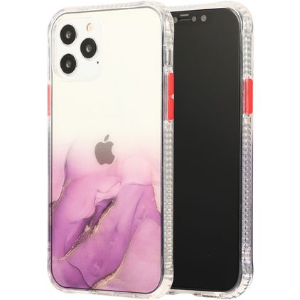 Mobigear Gradient iPhone 12 Pro Max Hülle Hardcase Backcover - Lila