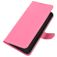 Mobigear Classic LG K51s Hülle Klapphülle Geldbörse - Magenta
