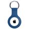 Xccess Keychain Apple AirTag Hülle Flexibles Silikon Schlüsselanhänger - Blau