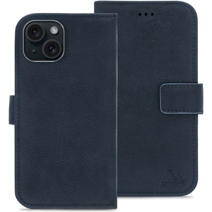 My Style Flex Wallet iPhone 15 Hülle Klapphülle Geldbörse - Royal Blue
