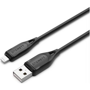 Cygnett Essentials USB-A auf Apple Lightning MFI Kabel 1 Meter - Schwarz