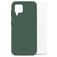 Mobilize Rubber Gelly Samsung Galaxy A22 4G Hülle Flexibles TPU Backcover - Matt Green