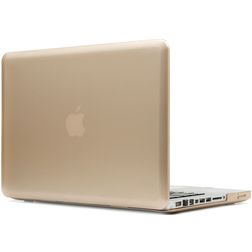 Mobigear Metallic MacBook Pro 13 Zoll (2012-2015) Hardshell Hülle Laptop Cover MacBook Case - Gold - Modell A1425 / A1502