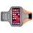 Mobigear Easy Fit Handyhalterung Joggen POCO M6 Pro Sporthülle Neopren Sportarmband - Orange