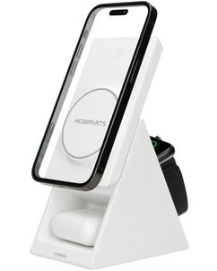 Mobiparts Triangle Ladestation 15W - Weiß