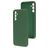 Mobiparts Samsung Galaxy A14 Silikon Backcover - Forest Green