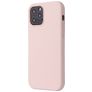Mobigear Rubber Touch iPhone 12 Pro Silikon Hülle Backcover - Sand Pink