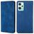 Mobigear Retro Slim Realme 9 5G Hülle Klapphülle Geldbörse - Blau