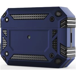 Mobigear Armor Apple AirPods Pro 2 Stoßfeste Hardcase Hülle - Blau