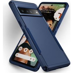 Mobigear Heavy Armor Google Pixel 7 Pro Hülle Hardcase Backcover Stoßfest - Blau