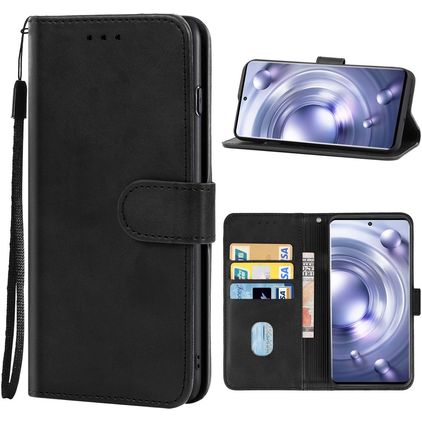 Mobigear Wallet Vivo X80 Pro Klapphülle Portemonnaie - Schwarz