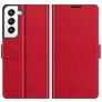Mobigear Wallet Samsung Galaxy S22 Hülle Klapphülle Geldbörse - Rot