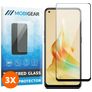 Mobigear Premium OPPO Reno 8T 4G Panzerglas Gehärtetes Glas Displayschutz - Hüllenfreundlich - Schwarz (3er Pack)