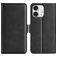 Mobigear Slim Magnet iPhone 16 Pro Max Hülle Klapphülle Geldbörse - Schwarz