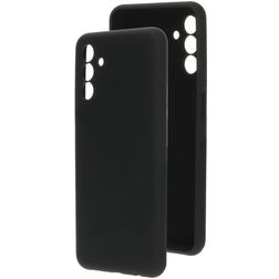 Mobiparts Samsung Galaxy A04s Silikon Hülle Backcover - Schwarz