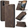 CaseMe 013 Samsung Galaxy A56 Hülle Klapphülle Geldbörse - Braun