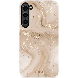 MIO Samsung Galaxy S23 MagSafe Hülle Hardcase Backcover - Gold Marble