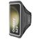 Mobiparts Comfort Fit Handyhalterung Joggen Samsung Galaxy S23 Sporthülle Neopren Sportarmband - Schwarz