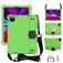 Mobigear HexStrap iPad Air 11 Zoll (2026) Hülle EVA Schaum Backcover + Schulterträger - Grün