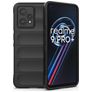 Mobigear Bumpy Realme 9 Pro Plus Hülle Flexibles TPU Backcover - Schwarz