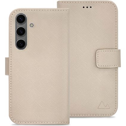 My Style Flex Wallet Samsung Galaxy S24 Hülle Klapphülle Geldbörse - Warm Taupe