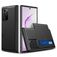 Mobigear Card Samsung Galaxy Note 20 Ultra Hülle Hardcase Backcover Stoßfest mit Kartenhalter - Schwarz