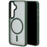 Mobiparts Hardcover Samsung Galaxy S25 MagSafe Hülle Hardcase Backcover - Satin Green