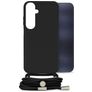 Mobilize Lanyard Gelly Samsung Galaxy A25 Flexibles TPU Handykette - Schwarz