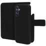 Mobiparts Samsung Galaxy A15 Hülle Echtes Leder Abnehmbare 2in1 Klapphülle Geldbörse - Schwarz