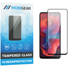 Mobigear Premium Motorola Moto G04 Panzerglas Gehärtetes Glas Displayschutz - Hüllenfreundlich - Schwarz
