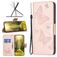 Mobigear Butterfly Nokia G11 Hülle Klapphülle Geldbörse - Roségold