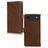 Mobilize Wallet iPhone Air Hülle Echtes Leder Klapphülle Geldbörse - Braun