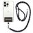 Mobigear Lanyard Verstellbare Universal-Handykette - Schwarz / Gold