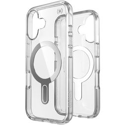 Speck Presidio Perfect Clear Transparent iPhone 16 MagSafe Hardcase Backcover Shockproof - Transparent