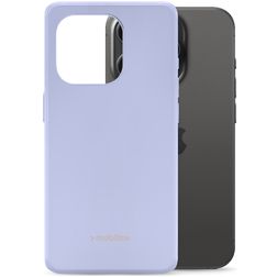 Mobilize Rubber Gelly iPhone 15 Pro Hülle Flexibles TPU Backcover - Pastel Purple