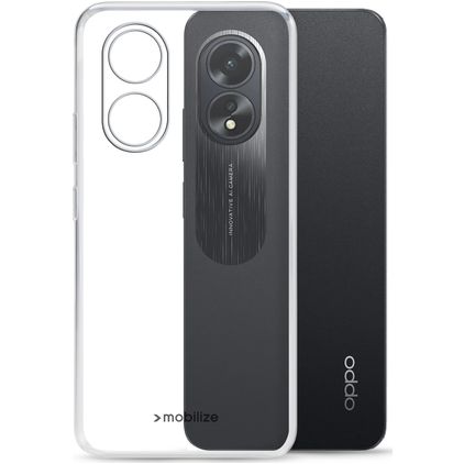 Mobilize Gelly Durchsichtig OPPO A38 Hülle Flexibles TPU Backcover - Transparent